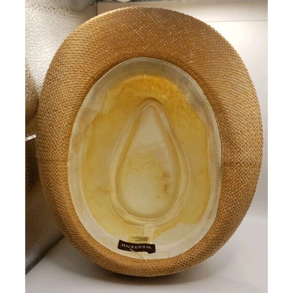 Westend Mens fedora Hat - Size S/M - stained inside see pictures - Picture 8 of 10
